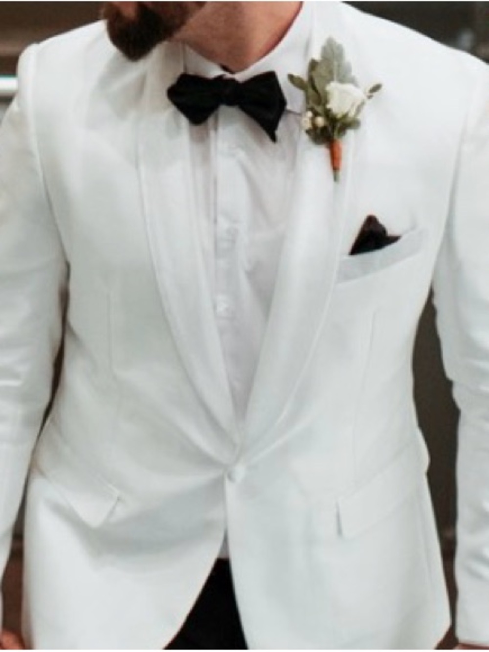 Ivory Tux Jacket